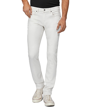 PAIGE LENNOX SLIM FIT JEANS IN ICED PEARL