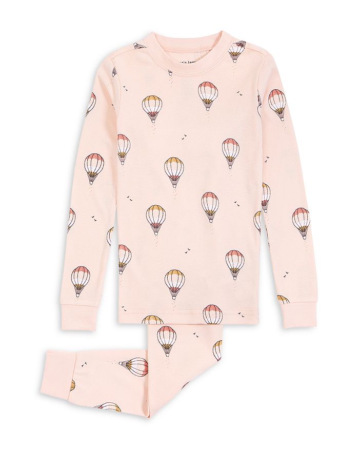 Petit Lem Narwhal Print on Frosty Teal PJ Set