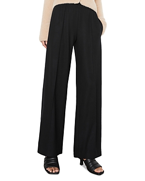 Vince Easy Wool-blend Pull-on Pants In Black