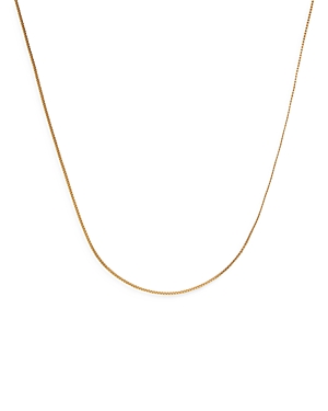 Crystal Haze Jewelry Jewelry Box Chain Necklace, 19.7 In Gold