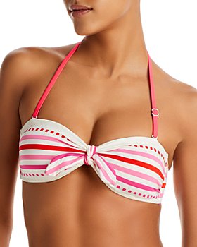 Lemlem - Eshe Stripe Bandeau Bikini Top
