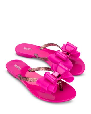 Melissa cheap bow slides