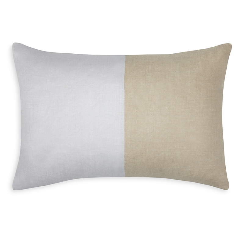 Sferra Festa Linen Decorative Pillow In Platinum