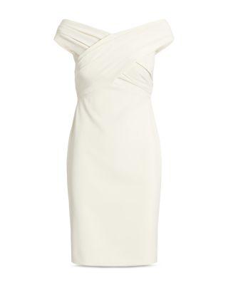Ralph Lauren Crepe Cocktail Dress | Bloomingdale's