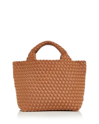 Naghedi St. Barths Woven Mini Tote In Cocoa ModeSens