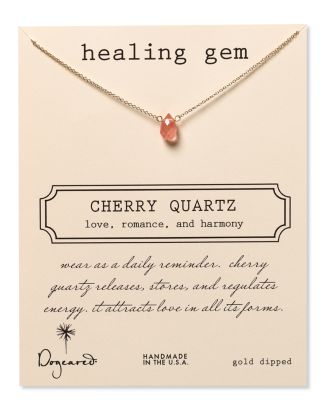 Dogeared healing clearance gem necklace