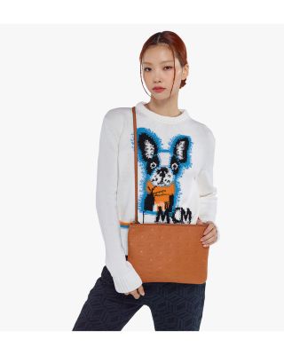 Aren Crossbody Pouch in Monogram Leather