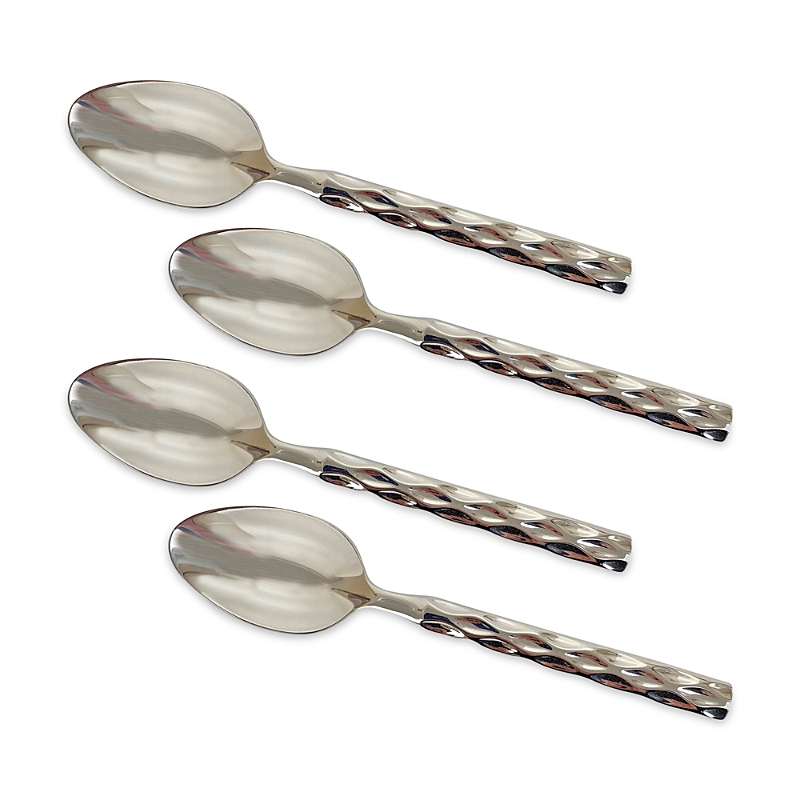 Michael Wainwright Truro Platinum Dipping Spoons, Set Of 4 In Platinum