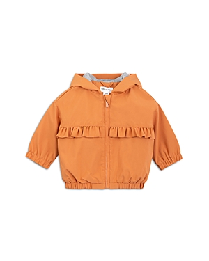 MILES THE LABEL MILES THE LABEL GIRLS' SUNRISE HOODED RAIN JACKET - BABY
