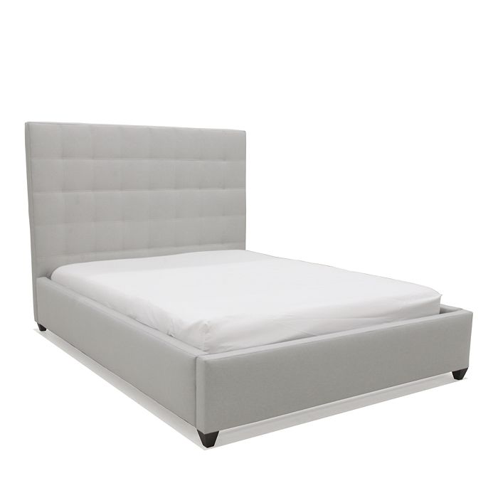 Shop Bloomingdale's Artisan Collection Parker Queen Bed In Heather