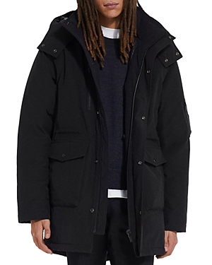 The Kooples Classic Parka In Black
