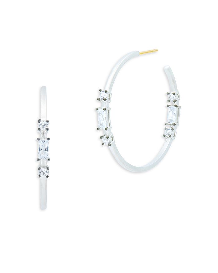 Freida rothman outlet hoop earrings