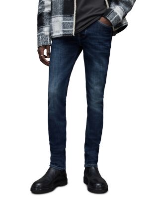 cigarette jeans for men ALLSAINTS Cigarette Skinny Jeans in Indigo