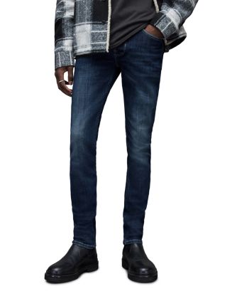 all saints cigarette jeans indigo ALLSAINTS Cigarette Skinny Jeans in Indigo