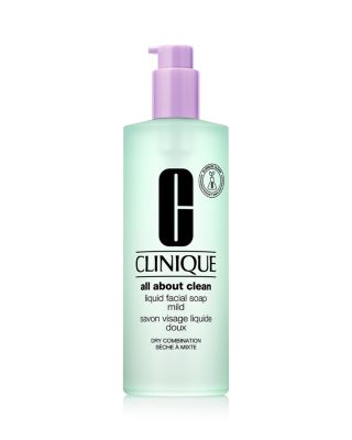 Clinique - Liquid Facial Soap Mild for Dry to Dry/Combination Skin 13.5 oz.