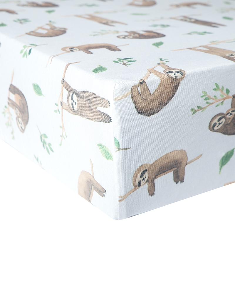 Copper Pearl Crib Sheet