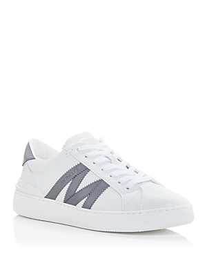 Shop Moncler Women's Monaco Low Top Sneakers In White