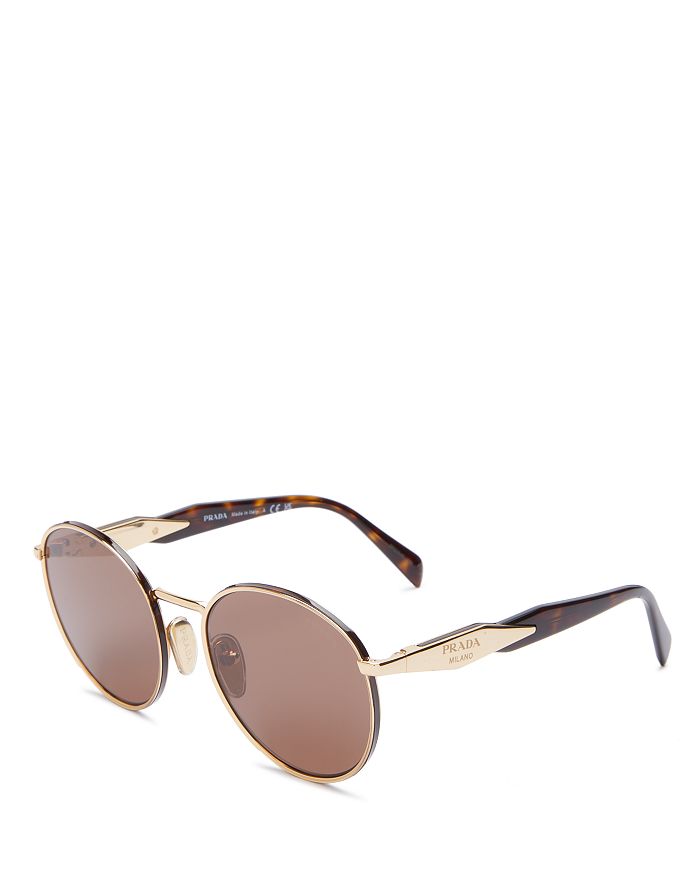 Prada Round Sunglasses, 54mm | Bloomingdale's