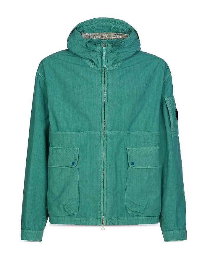 C.P. Company Ba Tic Light Waxed Cotton Hooded Jacket Bloomingdale's