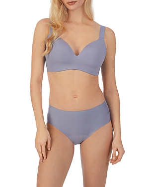 Le Mystere Wireless Smooth Shape 360 Bra In Denim