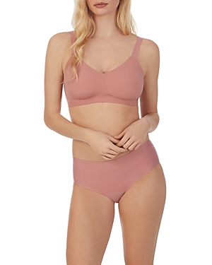 Le Mystere Women's Smooth Shape Unlined Bra In Pink Quartz