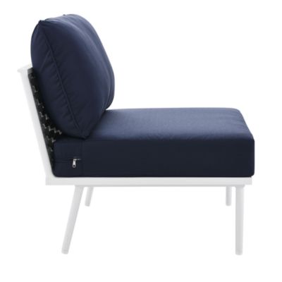 Stance Outdoor Patio Aluminum Armless Chair