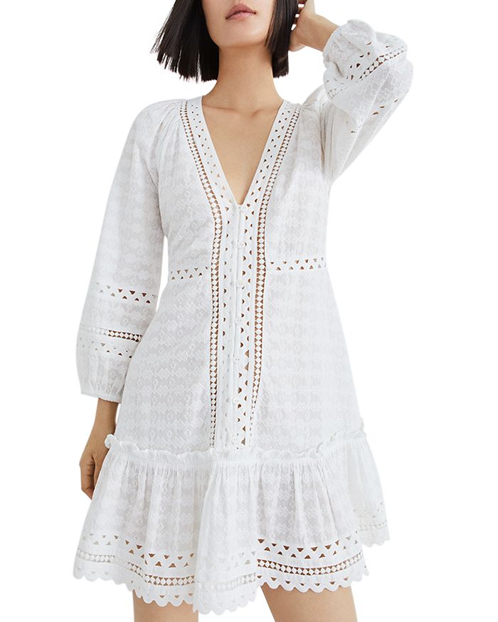 Veronica beard outlet white dress