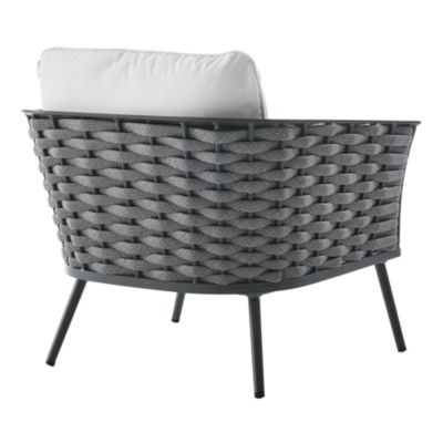 Stance Outdoor Patio Aluminum Armchair
