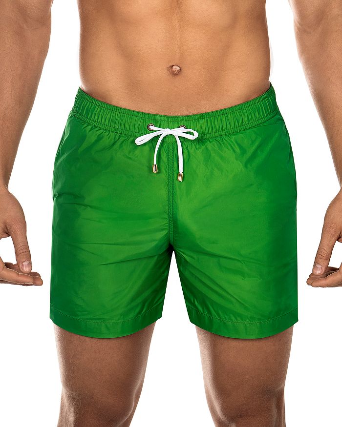 Solid color swim trunks deals