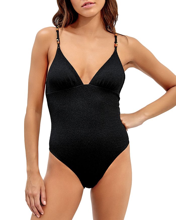 ViX One-Shoulder Brazilian One-Piece