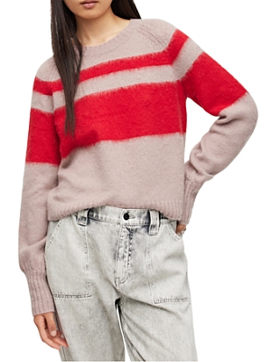 Allsaints Lana Striped Sweater