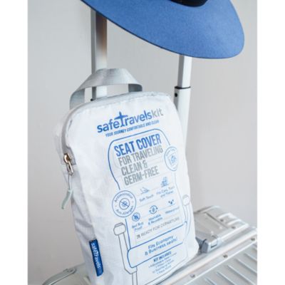 Luxury Travel Airplane Seat Cover &amp; Pillow Case Set