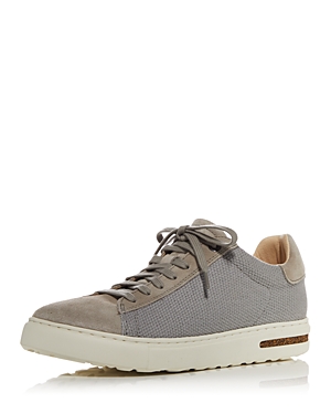 Birkenstock Women's Bend Low Suede Leather Casual Sneakers From Finish Line In Whale Gray