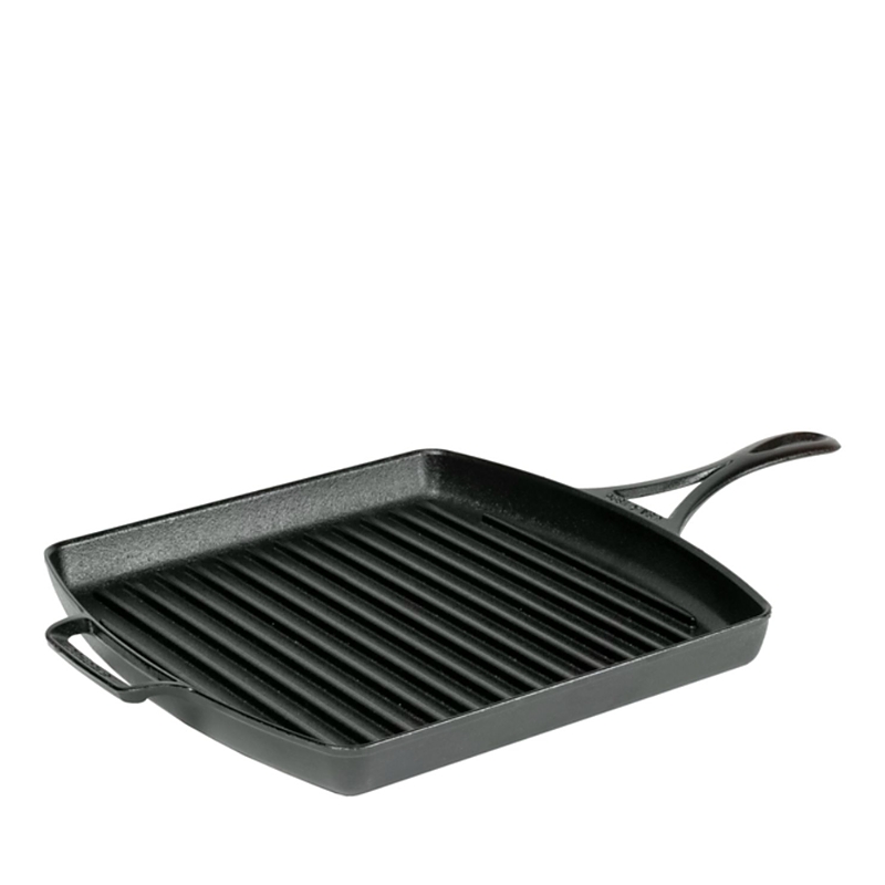 Lodge Blacklock 12 Cast Iron Grill Pan In Black