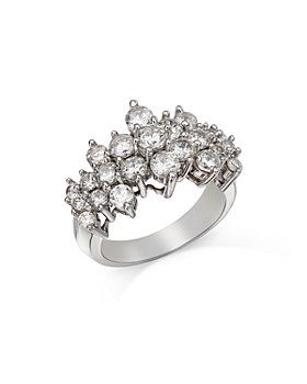Bloomingdale's - Diamond Cluster Ring in 14K White Gold, 2.5 ct. t.w. - 100% Exclusive