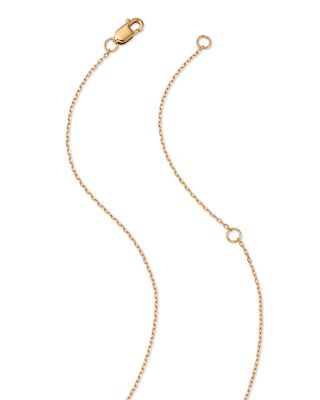 Diamond Cross Pendant Necklace in 14K Yellow Gold, 1.0 tcw 