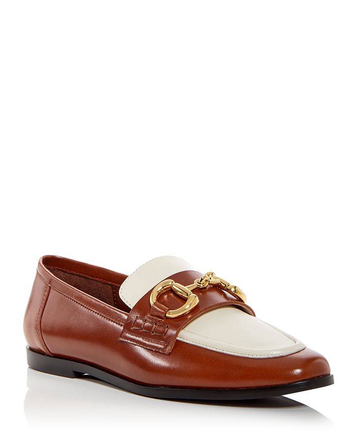 Jeffrey Campbell Velviteen Bit Loafer In Tan Bone