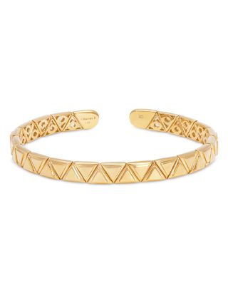 Marina B 18K Yellow Gold Triangolini Bangle Bracelet