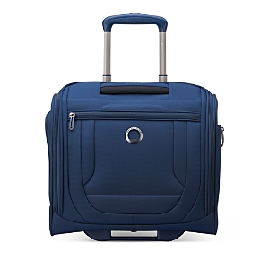 Delsey Helium Dlx Wheeled Under Seat Carry On Suitcase In Navy