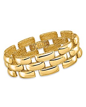 Bloomingdale's - High Polished Fancy Pantera Bracelet in 14K Yellow Gold - 100% Exclusive