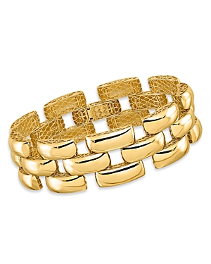 Bloomingdale's High Polished Fancy Pantera Bracelet in 14K Yellow Gold - 100% Exclusive