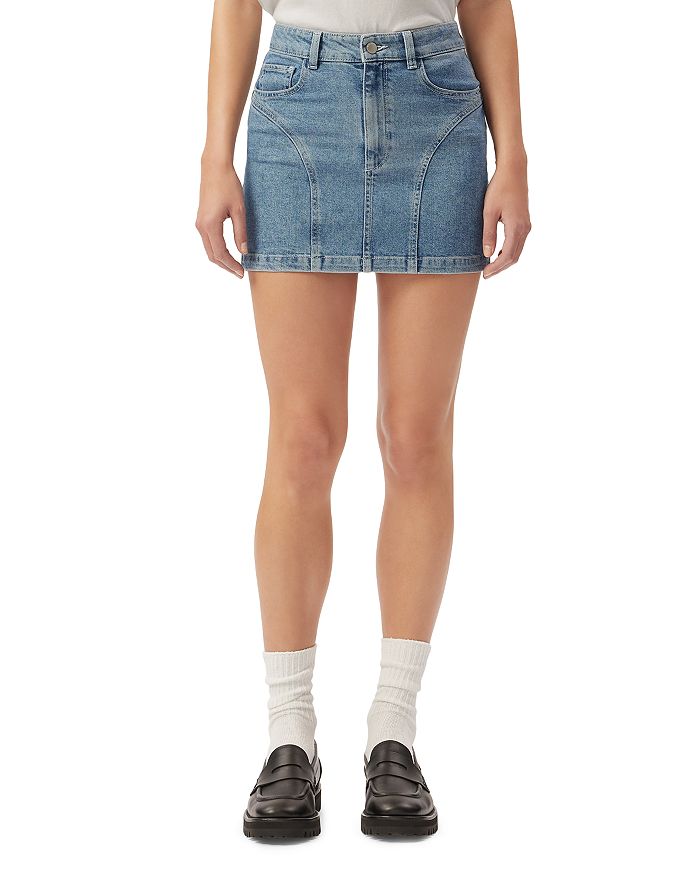 DL1961 Asra Denim Mini Skirt | Bloomingdale's
