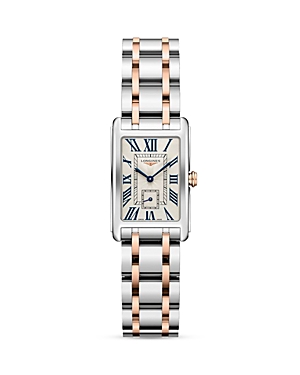 Shop Longines Dolcevita Watch, 20mm In White/silver