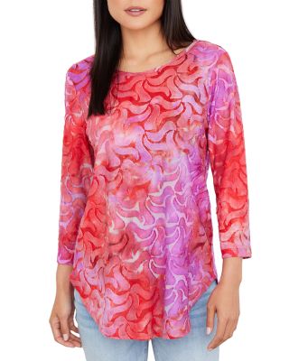 Karen Kane - Tie Dye Burnout Top