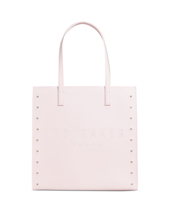 YVES SAINT LAURENT Large Leather Shopping Tote Bag Pink - 20% OFF