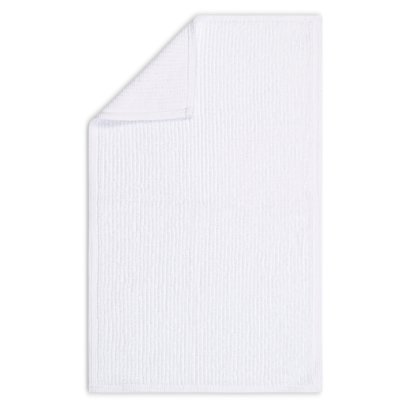 Matouk Francisco Small Bath Rug, 21 X 34 In White