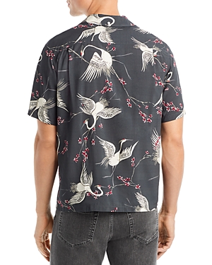 Rag & Bone Black Avery Shirt In Black