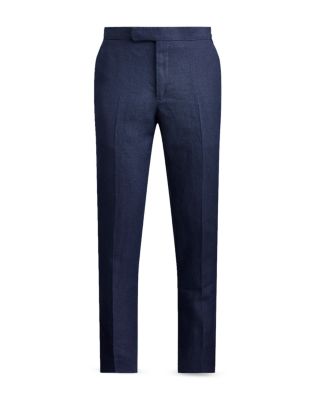 Tailored Fit Linen Trousers