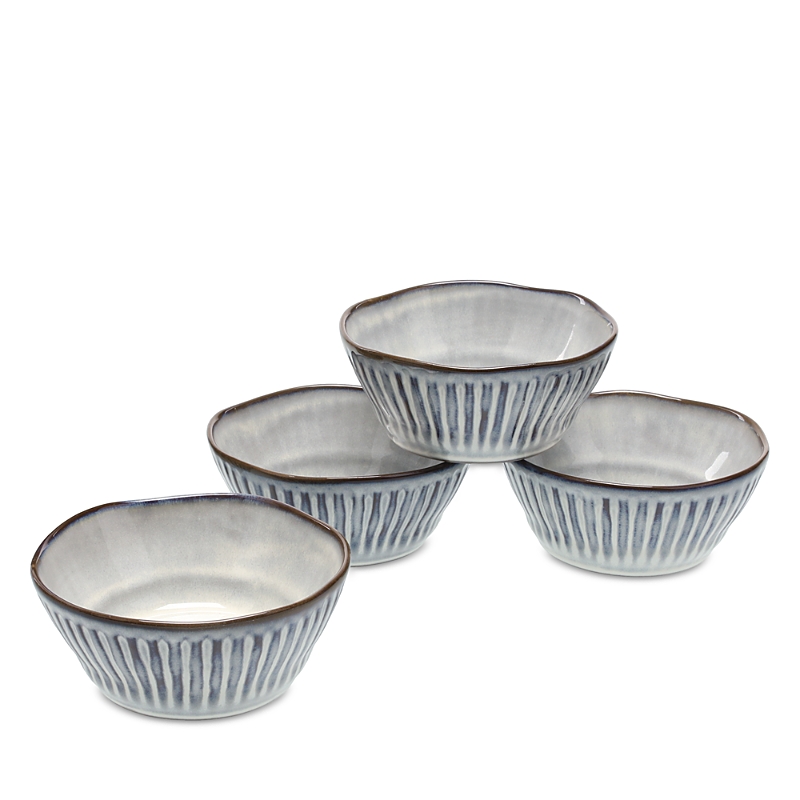 Bia Cordon Bleu Colonnade Fruit Bowls, Set Of 4 In Cream
