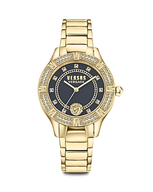 Versus Versace Canton Road Crystal Watch, 36mm